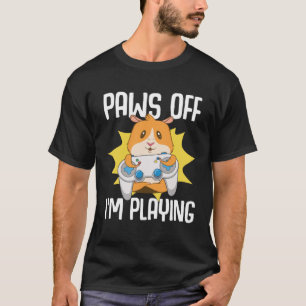 T-shirt Guinée Pig Paws Off Je joue