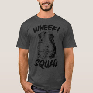 T-shirt Guinée Pig S Wheek Squad Cute Funny Guinée Pig Pre