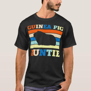 T-shirt Guinée Tante porc Retro Vintage Vêtements nouveaut