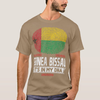 T-shirt GuinéeBissau C'est DANS MON ADN Drapeau GuinéeBiss