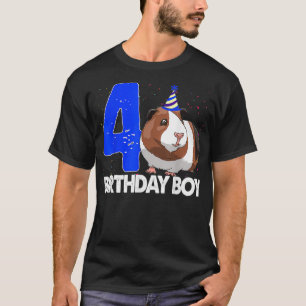 T-shirt Guinéen Cochon Anniversaire Garçon 4 s Femmes Cavy