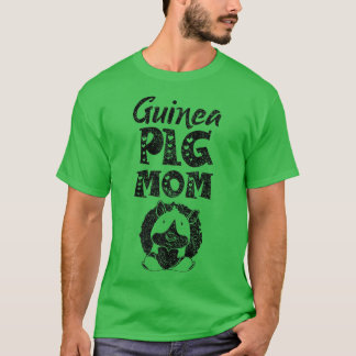 T-shirt Guinéen Cochon Maman Animal Mignonne Olivette
