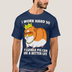 T-shirt Guinéen Cochon Maman Papa Piggies Costume Propri