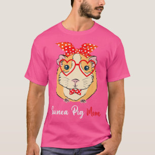 T-shirt Guinéen Cochon Mousse Pour Guinéen Cochon Lover Pr