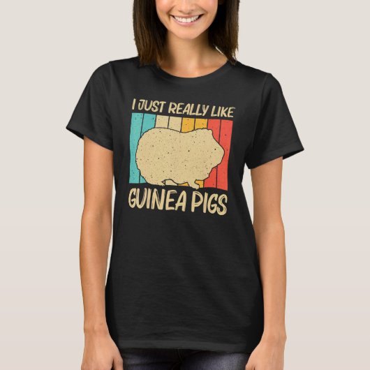 T-shirt Guinéen Cochon Pour Hommes Femmes Pomme De Terre F (Devant)