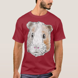 T-shirt Guinéen Pig Correspondant jolie Furie Pomme de ter