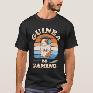 T-shirt Guinéen Pig Jeu vidéo Joueur console Gamer
