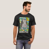T-shirt Guinéen Pignon Rodent Mignet Pet Dit : (Devant entier)