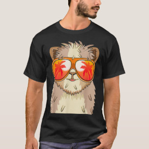 T-shirt Guinéen Vêtements de porc lunettes de soleil tenue
