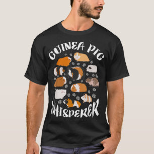 T-shirt Guinéen Whisperer Drôle Cadeau Guinéen Pig Love