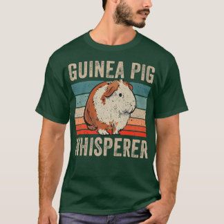 T-shirt Guinéen Whisperer Lover Mignonne Animal animal de 