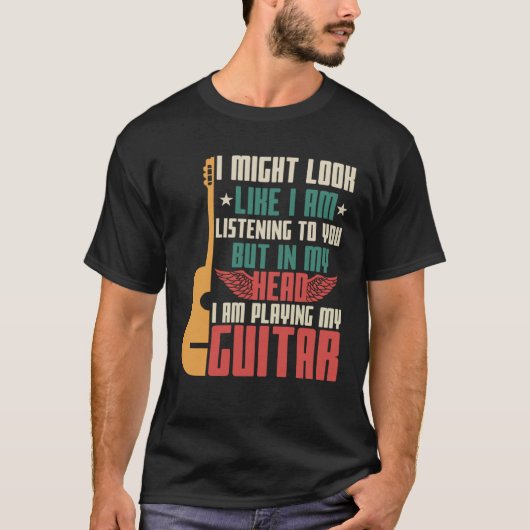T-shirt guitar (Devant)