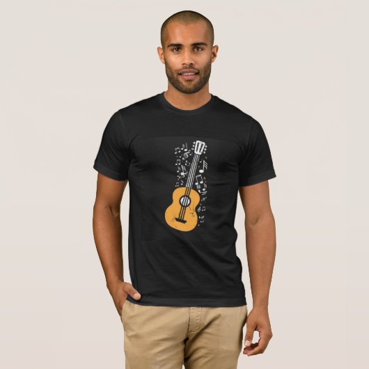 T-shirt Guitar  (Devant entier)