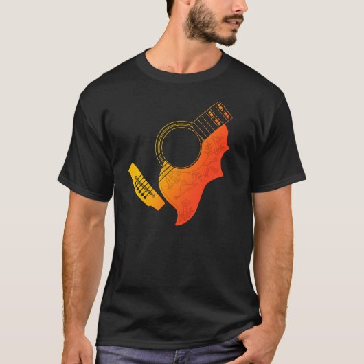 T-shirt guitar03 (Devant)