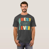 T-shirt Guitar Best Dad Ever Guitarist Funny Father's day (Devant entier)