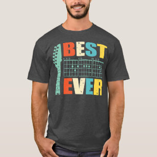 T-shirt Guitar Best Dad Ever Guitarist Funny Father's day
