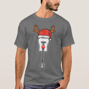 T-shirt Guitar Christmas Pajamas Reindeer Music Instrument