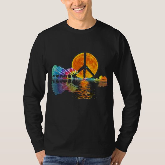 T-shirt Guitar Lake Shadow (Devant)