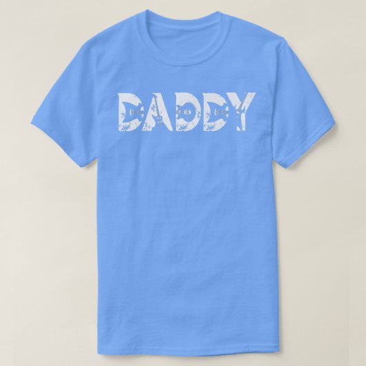 T-shirt Guitar Lover Guitarist Daddy Funny Music Fathers D (Design devant)