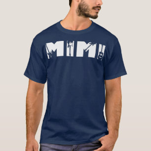 T-shirt Guitar Lover Guitarist Mimi Funny Music Mothers Da