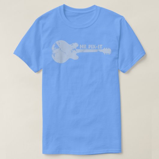 T-shirt Guitar Picker Pun Design Finger and Flat Picking G (Design devant)