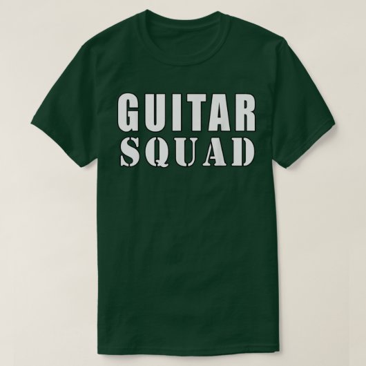 T-shirt Guitar Squad (Design devant)