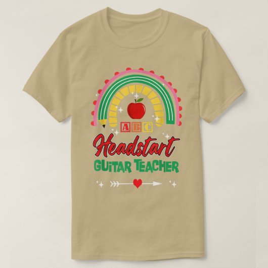 T-shirt Guitar Teacher (Design devant)
