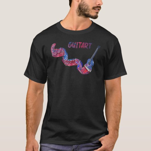 T-shirt Guitare (Devant)