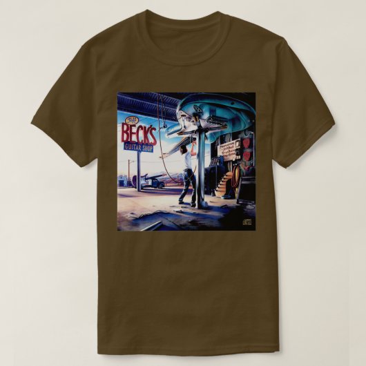 T-shirt guitare (Design devant)