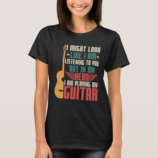 T-shirt guitare (Devant)