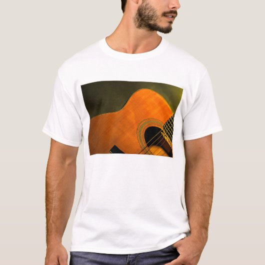 T-shirt Guitare acoustique (Devant)