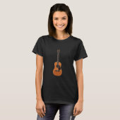 T-shirt Guitare acoustique (Devant entier)