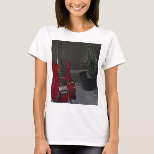 T-shirt Guitare acoustique cool