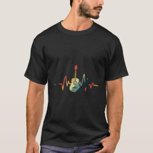 T-shirt Guitare acoustique Hebeat Musicien