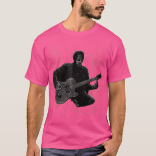 T-shirt Guitare acoustique Matrice Style Joueur Groupe gui