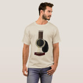T-shirt guitare acoustique T (Devant entier)