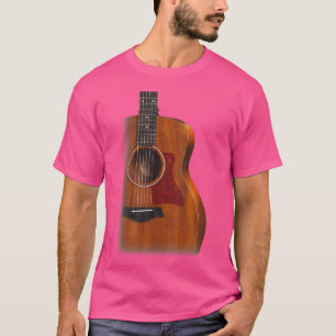 T-shirt Guitare Acoustique vintage