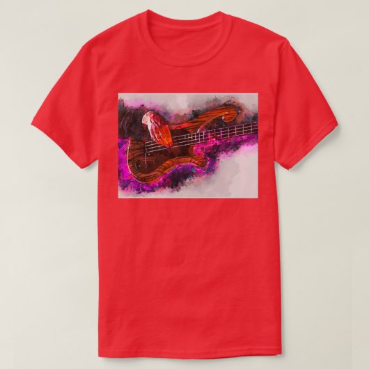 T-shirt Guitare basse Les Claypools (Design devant)