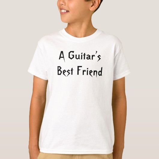 T-shirt Guitare Best Friend Music Citation (Devant)
