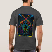 T-shirt Guitare Blacklight d'assaut (Dos)