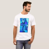 T-shirt Guitare bleue (Devant entier)