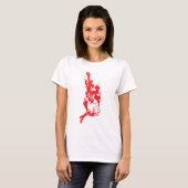 T-SHIRT GUITARE BRÛLANTE (Devant entier)