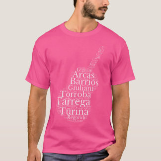 T-shirt Guitare Classique