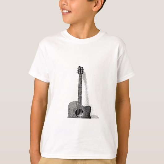 T-shirt Guitare classique (Devant)