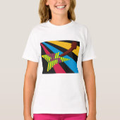 T-shirt Guitare colorée (Devant)