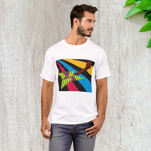 T-shirt Guitare colorée