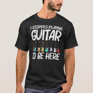 T-shirt Guitare cool Pour Hommes Musique Guitariste Acoust