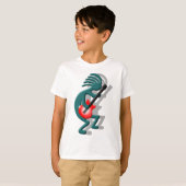 T-shirt Guitare de Kokopelli (Devant entier)