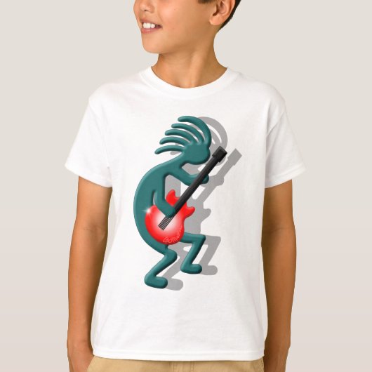 T-shirt Guitare de Kokopelli (Devant)