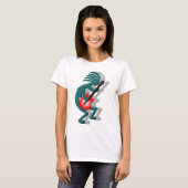 T-shirt Guitare de Kokopelli (Devant entier)